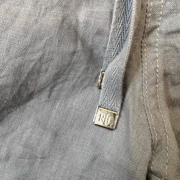 Ralph Lauren Black Label  Linen Shorts Size 14. NWOT - Picture 2 of 6